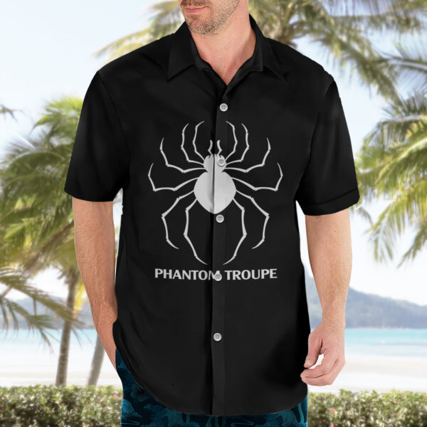 Chemise hawaïenne Kalluto Zoldyck Brigade Fantôme Hunter x Hunter Anime - Maison Otaku – Image 3