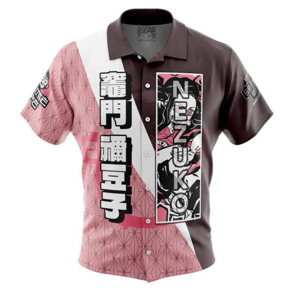 Chemise hawaïenne Kamado Nezuko L’Attaque des Titans - Maison Otaku