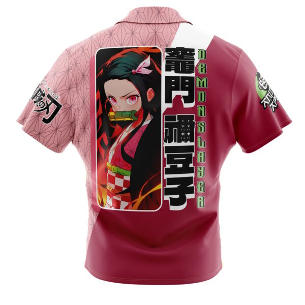 Chemise hawaïenne Kamado Nezuko Haori Demon Slayer - Maison Otaku – Image 2