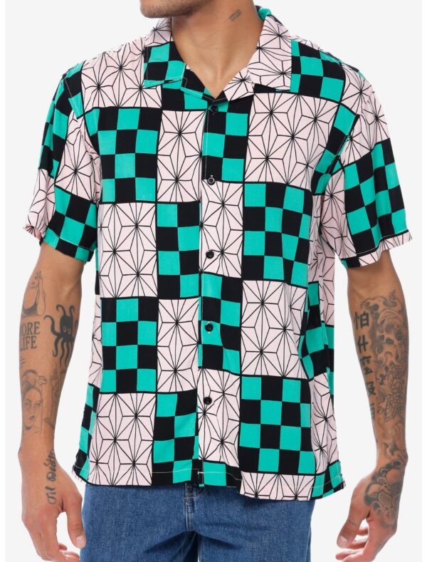 Chemise hawaïenne motifs Kamado - Maison Otaku