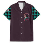 Chemise hawaïenne Tanjiro Kamado Demon Slayer Anime – Maison Otaku