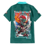 Chemise hawaïenne Tanjiro Kamado Demon Slayer Japon Anime – Maison Otaku