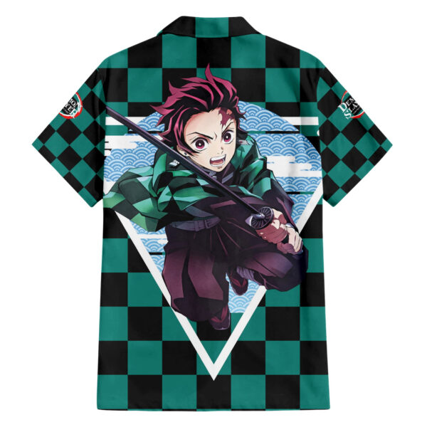 Chemise hawaïenne Tanjiro Kamado Demon Slayer classique - Maison Otaku – Image 2