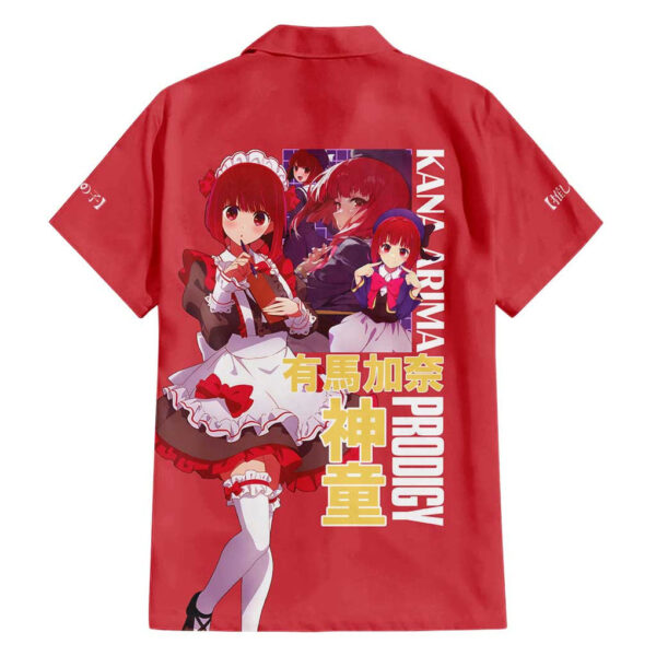 Chemise hawaïenne Kana Arima Oshi no Ko Anime - Maison Otaku – Image 2