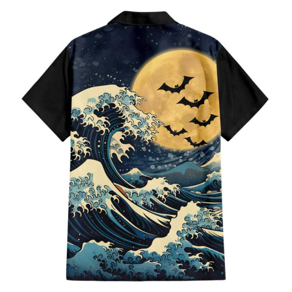 Chemise hawaïenne Vague de Kanagawa Halloween Japon - Maison Otaku – Image 2