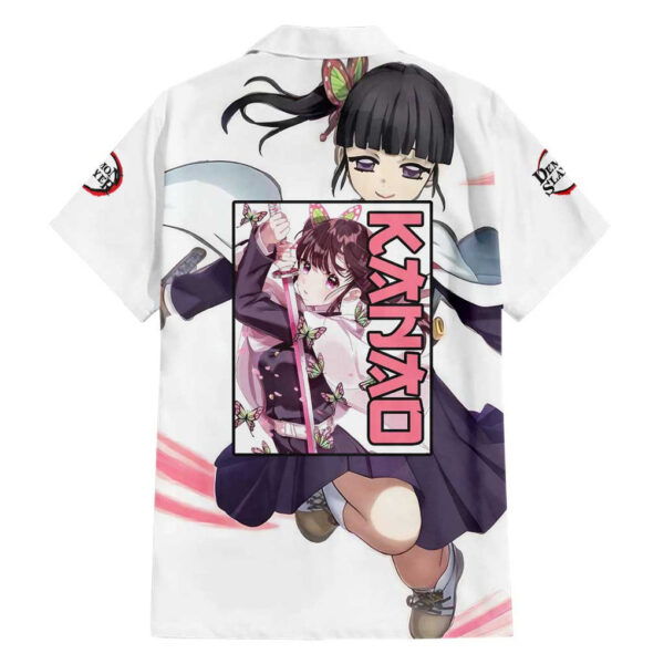 Chemise hawaïenne Kanao Demon Slayer Anime - Maison Otaku – Image 2