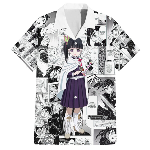 Chemise hawaïenne Kanao Tsuyuri Demon Slayer Manga Mix Anime - Maison Otaku