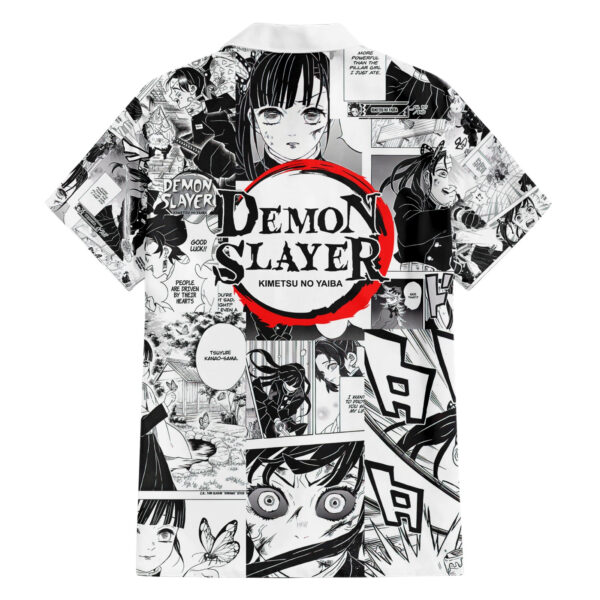 Chemise hawaïenne Kanao Tsuyuri Demon Slayer Manga Mix Anime - Maison Otaku – Image 2