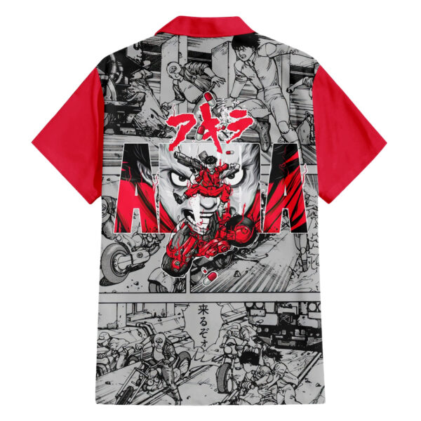 Chemise hawaïenne Kaneda Akira style manga - Maison Otaku – Image 2
