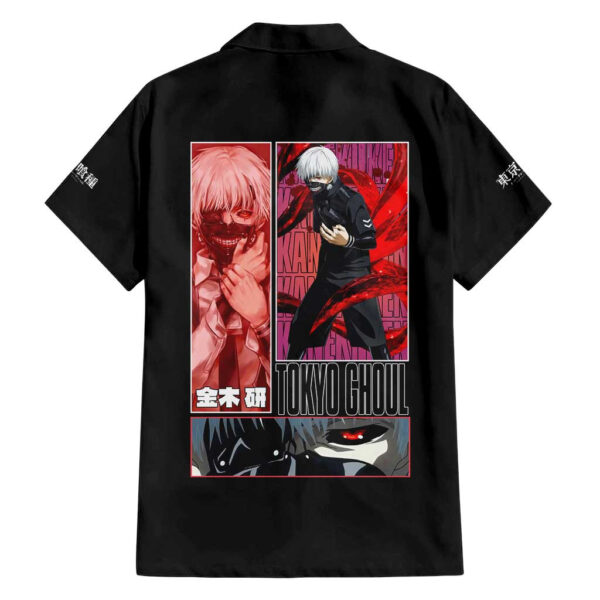 Chemise hawaïenne Kaneki Ken Tokyo Ghoul Anime - Maison Otaku – Image 2