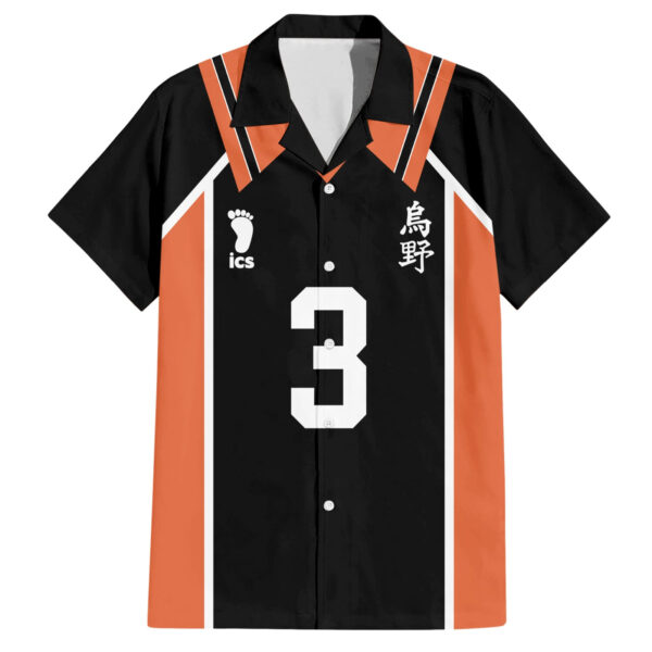 Chemise hawaïenne Asahi Azumane Karasuno - Maison Otaku