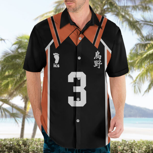 Chemise hawaïenne Asahi Azumane Karasuno - Maison Otaku – Image 3