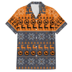 Chemise hawaïenne Karasuno Haikyuu Noël Mix Anime - Maison Otaku