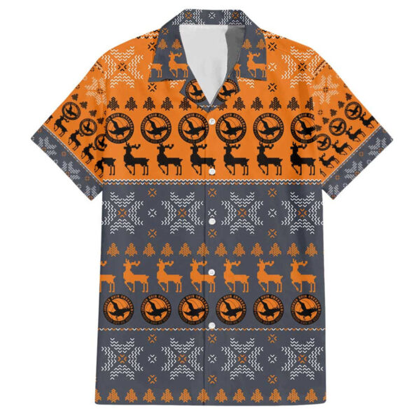 Chemise hawaïenne Karasuno Haikyuu Noël Mix Anime - Maison Otaku