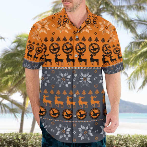 Chemise hawaïenne Karasuno Haikyuu Noël Mix Anime - Maison Otaku – Image 3