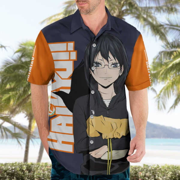 Chemise hawaïenne Kiyoko Shimizu Karasuno - Maison Otaku – Image 3