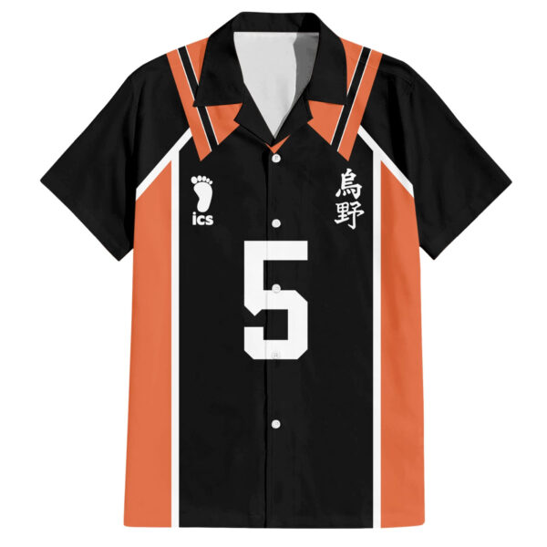 Chemise hawaïenne Ryunosuke Tanaka Karasuno classique - Maison Otaku