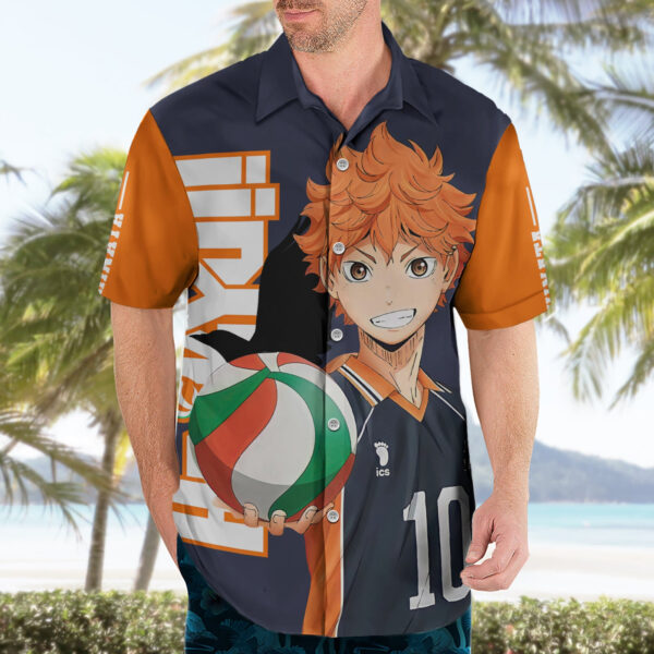 Chemise hawaïenne Shoyo Hinata Karasuno - Maison Otaku – Image 3