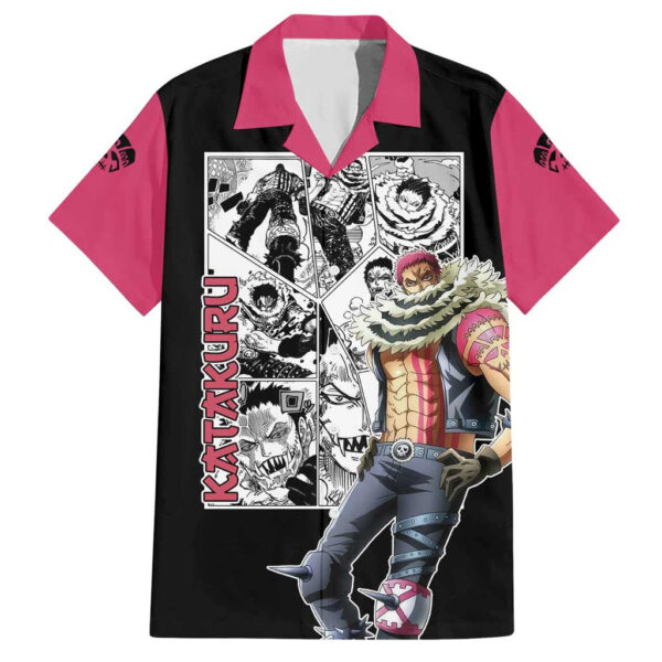 Chemise hawaïenne Katakuri One Piece Manga Mix Anime - Maison Otaku