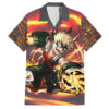 Chemise hawaïenne Katsuki Bakugo My Hero Academia Dynamight Anime - Maison Otaku