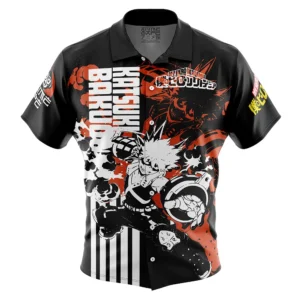 Chemise hawaïenne Katsuki Bakugo My Hero Academia - Maison Otaku