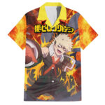 Chemise hawaïenne Katsuki Bakugou My Hero Academia Anime – Maison Otaku