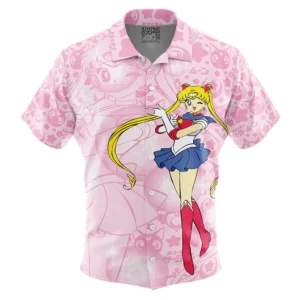 Chemise hawaïenne Kawaii Sailor Moon - Maison Otaku