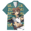 Chemise hawaïenne Kazuma Satou KonoSuba Anime - Maison Otaku