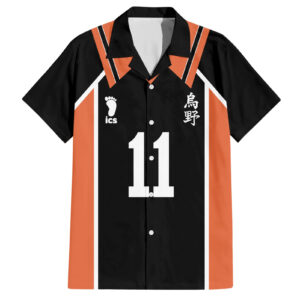 Chemise hawaïenne Kei Tsukishima Karasuno - Maison Otaku