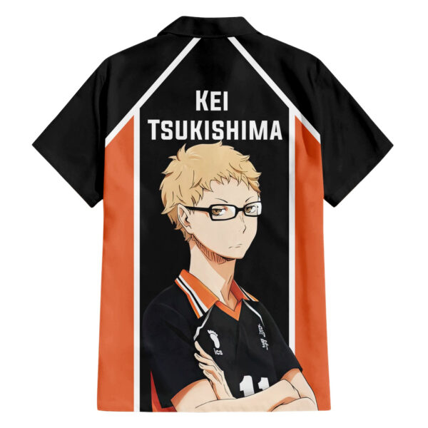Chemise hawaïenne Kei Tsukishima Karasuno - Maison Otaku – Image 2