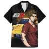 Chemise hawaïenne Keisuke Takahashi Initial D Anime - Maison Otaku
