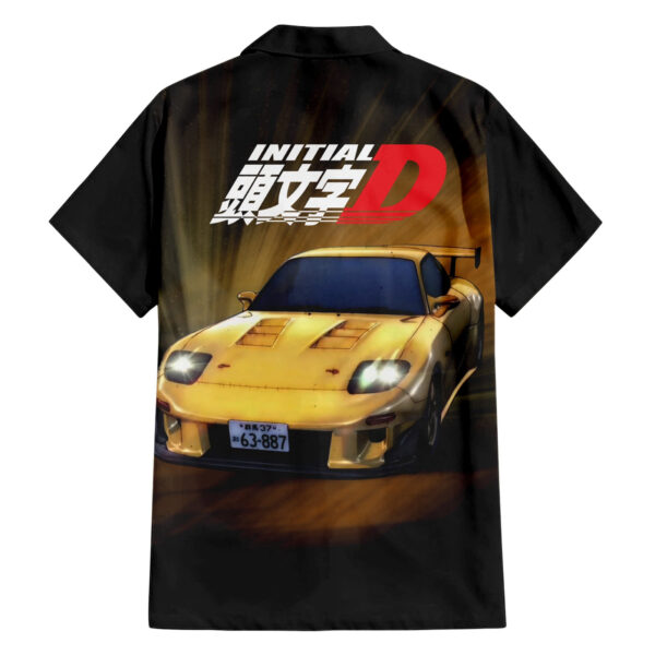 Chemise hawaïenne Keisuke Takahashi Initial D Anime - Maison Otaku – Image 2