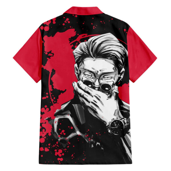 Chemise hawaïenne Kento Nanami Jujutsu Kaisen style manga - Maison Otaku – Image 2