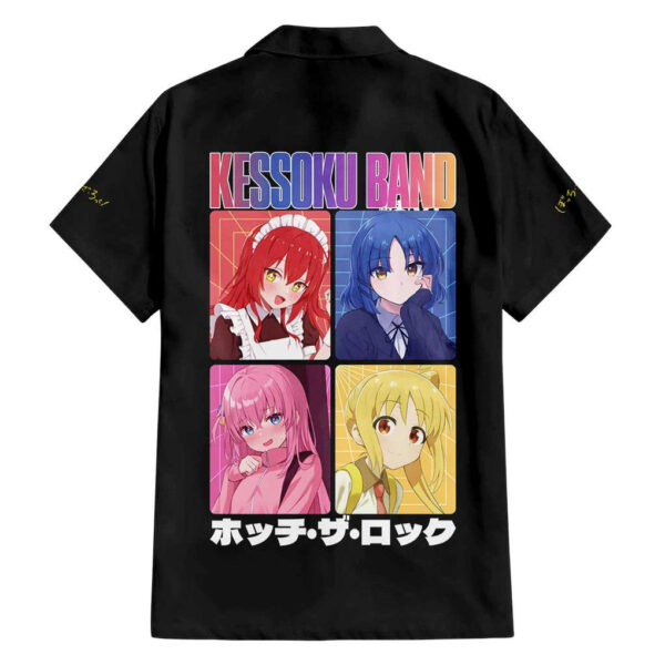Chemise hawaïenne Kessoku Band Bocchi the Rock! Anime - Maison Otaku – Image 2