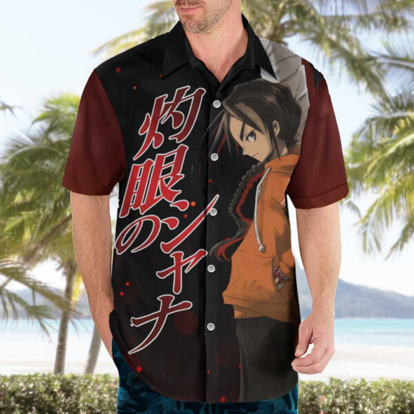 Chemise hawaïenne Khamsin Nbh’w Shakugan no Shana Anime - Maison Otaku – Image 3