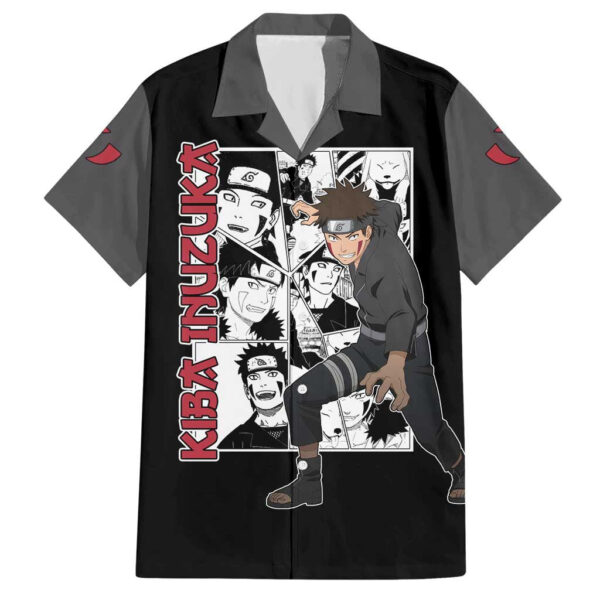 Chemise hawaïenne Kiba Inuzuka Naruto Manga Mix - Maison Otaku