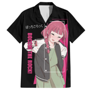 Chemise hawaïenne Kikuri Hiroi Bochi the Rock! - Maison Otaku