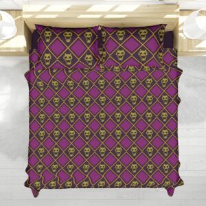 Housse De Couette Killer Queen JoJo’s Bizarre Adventure Parure de lit Ensemble De Literie
