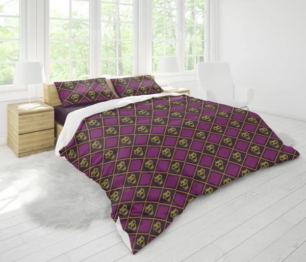 Housse De Couette Killer Queen JoJo’s Bizarre Adventure Parure de lit Ensemble De Literie – Image 2