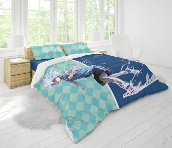 Housse De Couette Killua Hunter x Hunter Parure de lit Ensemble De Literie – Image 2