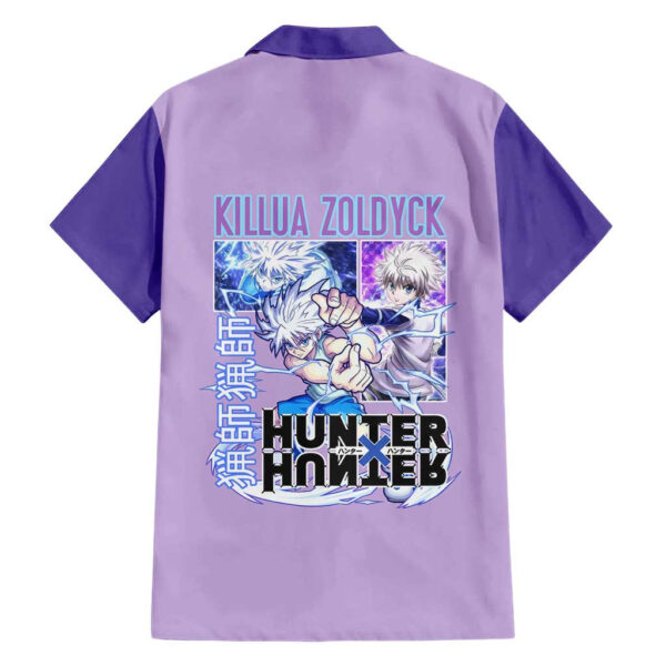Chemise hawaïenne Killua Zoldyck Hunter x Hunter Anime - Maison Otaku – Image 2