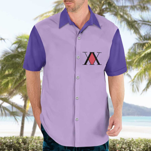 Chemise hawaïenne Killua Zoldyck Hunter x Hunter Anime - Maison Otaku – Image 3