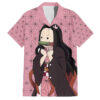 Chemise hawaïenne Nezuko Kimetsu Demon Slayer humour Anime - Maison Otaku