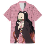 Chemise hawaïenne Nezuko Kimetsu Demon Slayer humour Anime – Maison Otaku