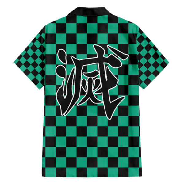Chemise hawaïenne Tanjiro Kimetsu Demon Slayer Anime - Maison Otaku – Image 2