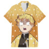 Chemise hawaïenne Zenitsu Kimetsu Demon Slayer humour Anime - Maison Otaku