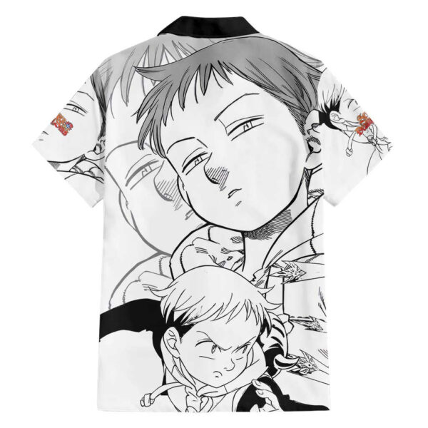 Chemise hawaïenne King Seven Deadly Sins Manga Mix - Maison Otaku – Image 2