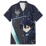 Chemise hawaïenne Kirito classique – Maison Otaku