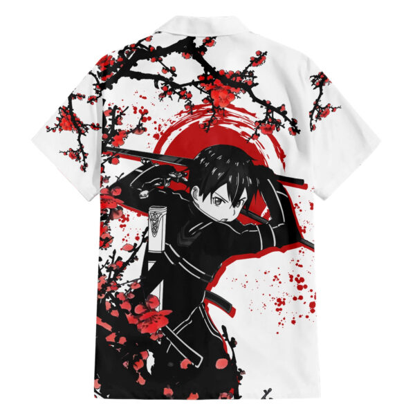 Chemise hawaïenne Kirito Sword Art Online Japon Anime - Maison Otaku – Image 2