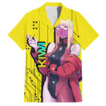 Chemise hawaïenne Kiwi Cyberpunk Edgerunners Anime – Maison Otaku